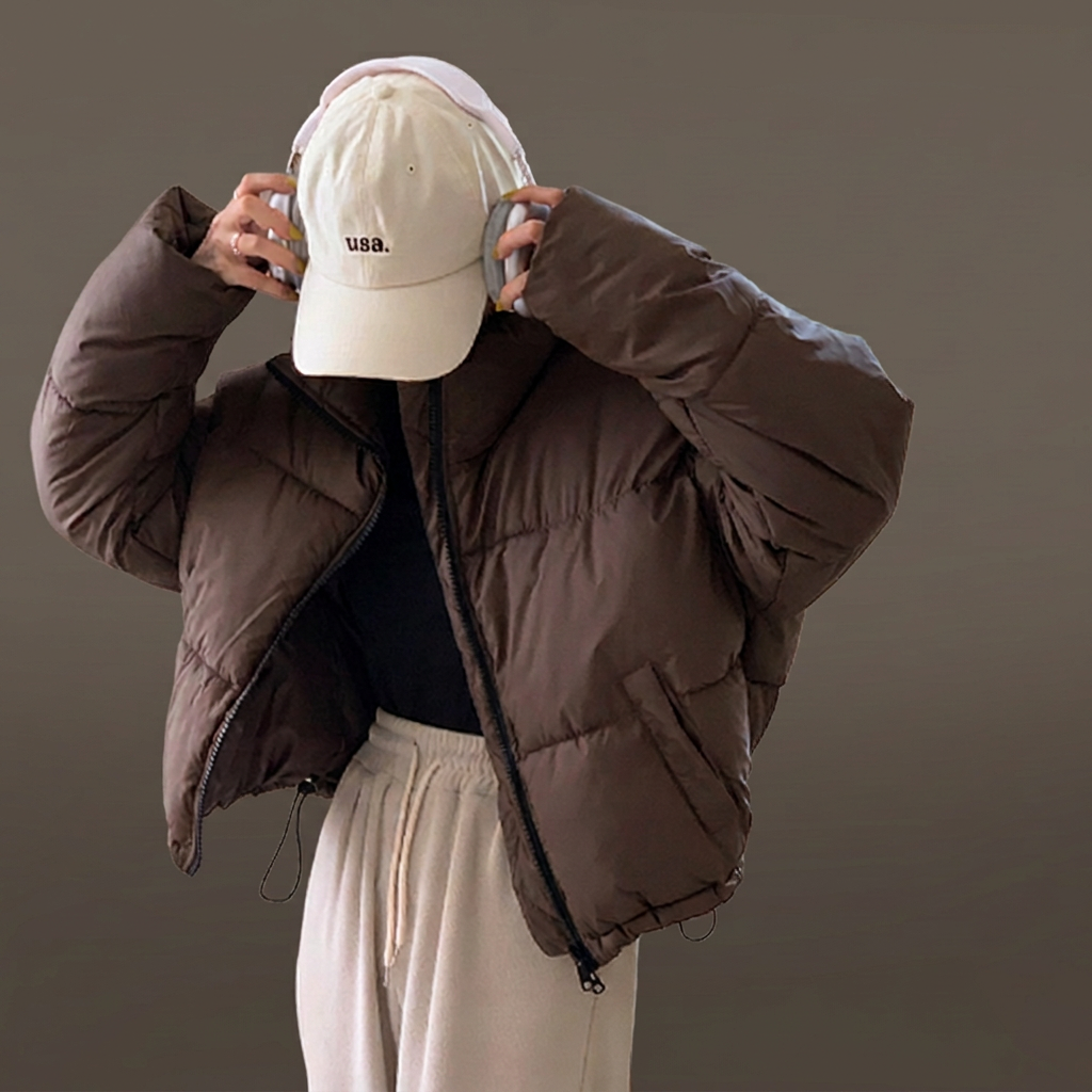The Cloud Cropped Puffer Jacket