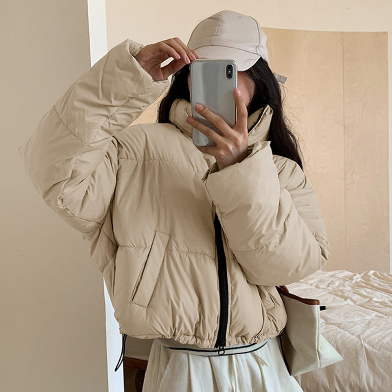 The Cloud Cropped Puffer Jacket